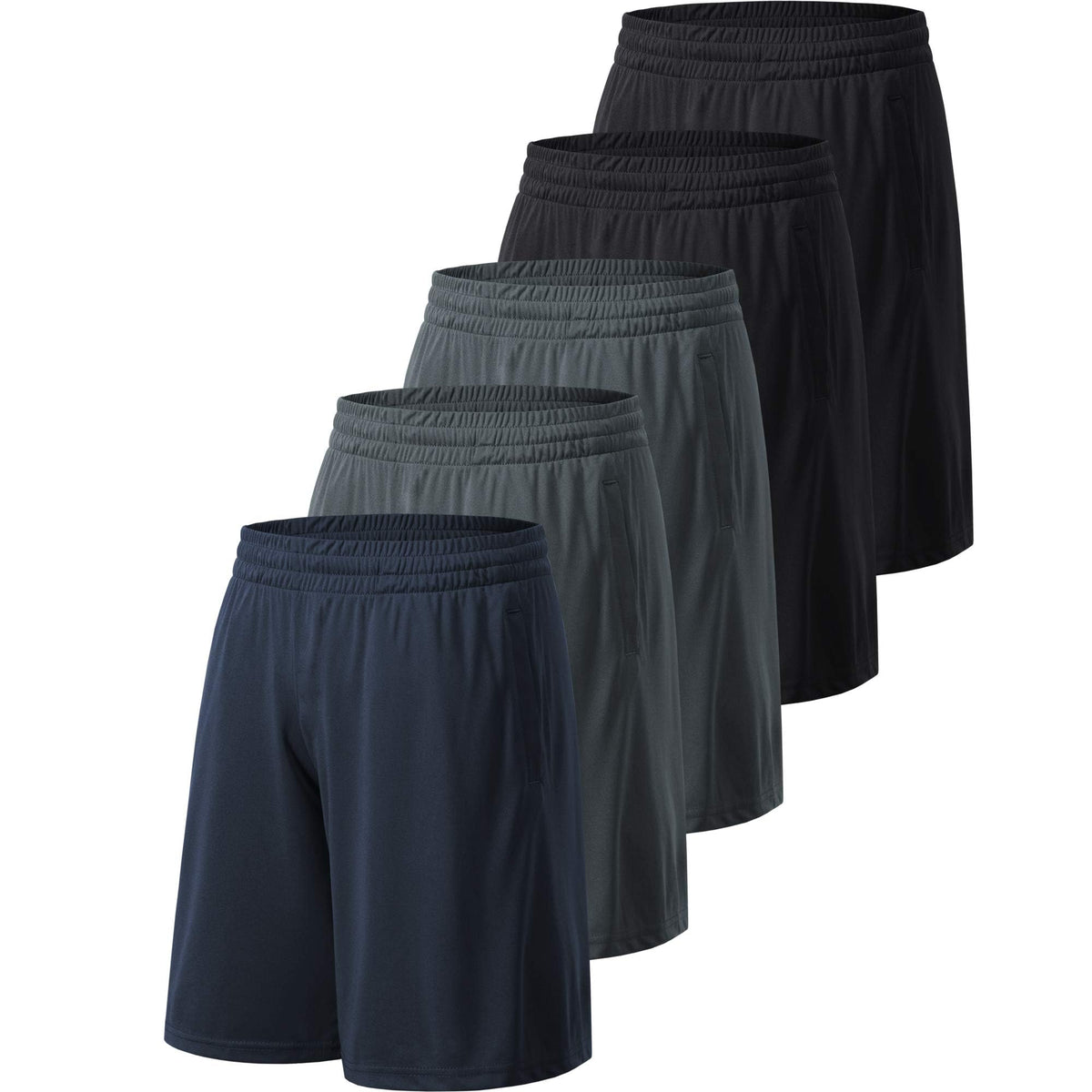 Profectors Men's Athletic Shorts with Pockets Activewear Workout