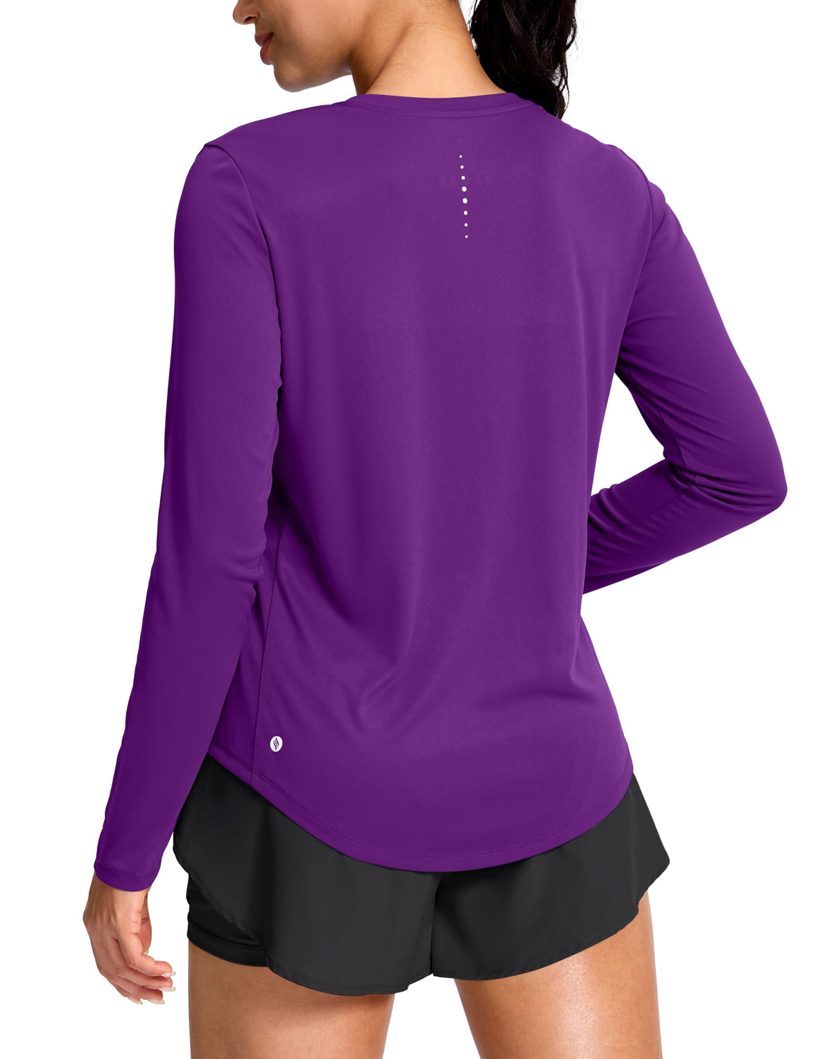 SANTINY Lightweight Long Sleeve Workout Tops for Women
