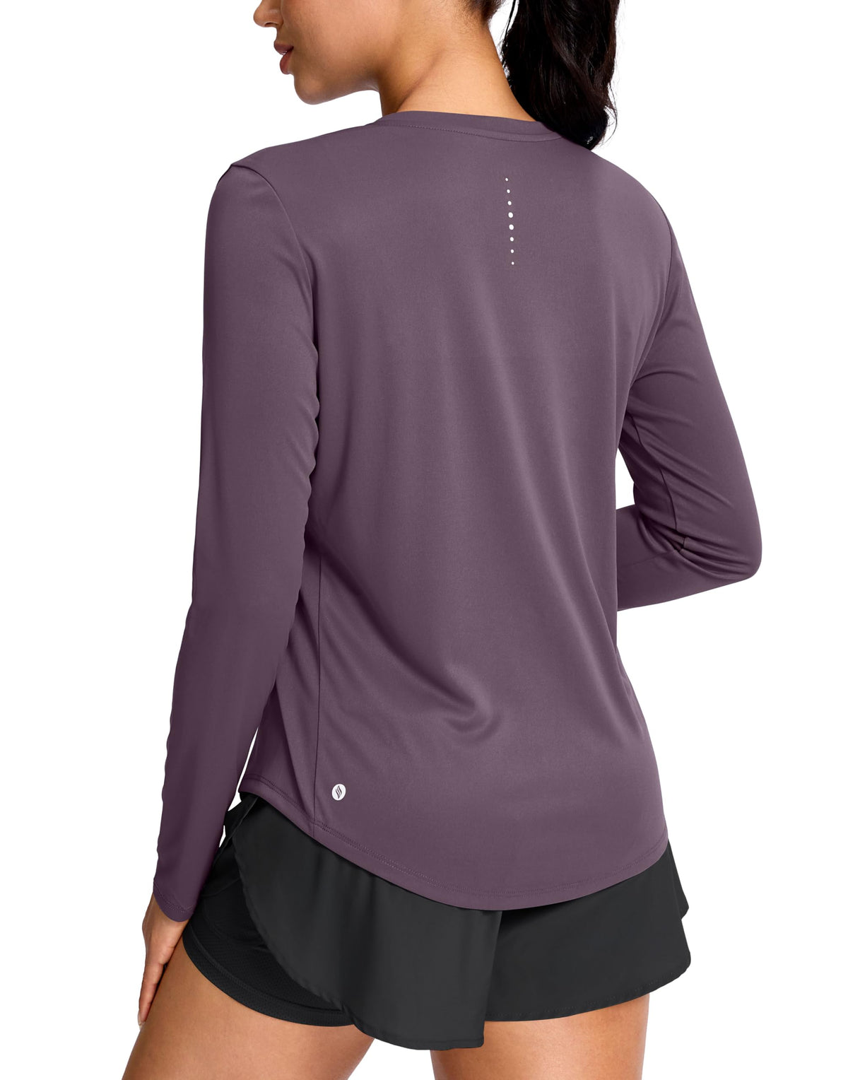 SANTINY Lightweight Long Sleeve Workout Tops for Women