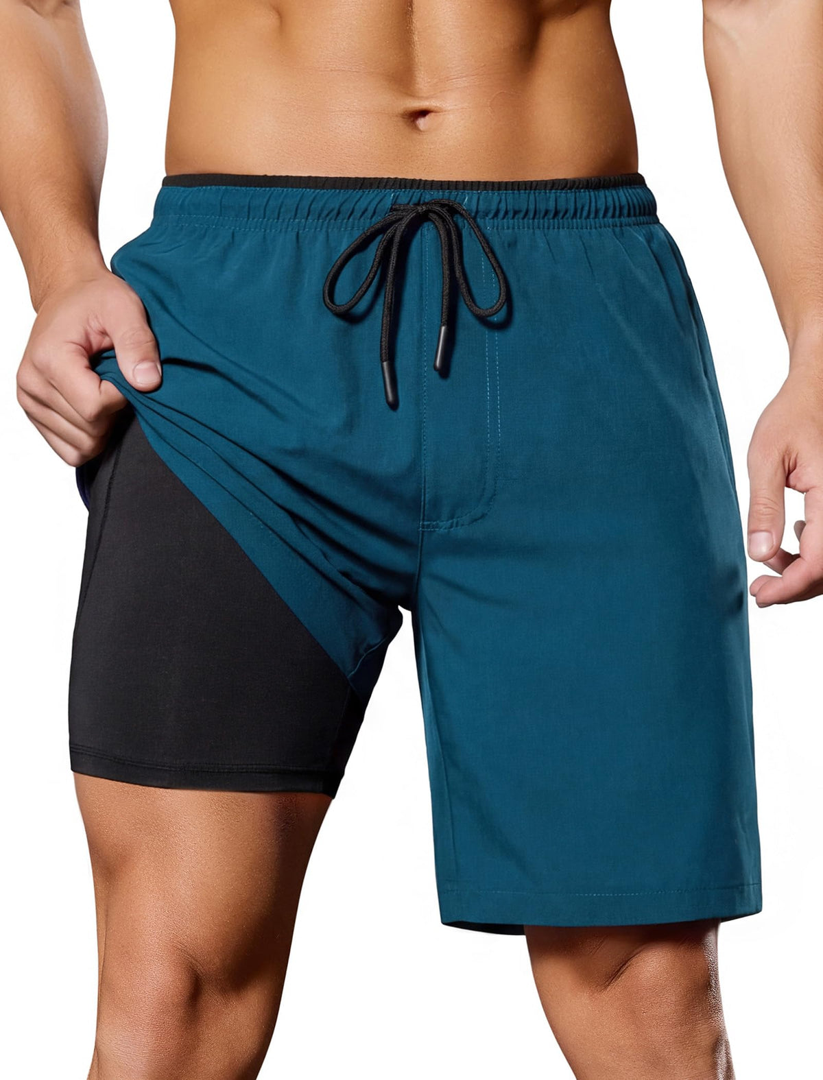 Men’s 2-in-1 Quick-Dry Running Shorts