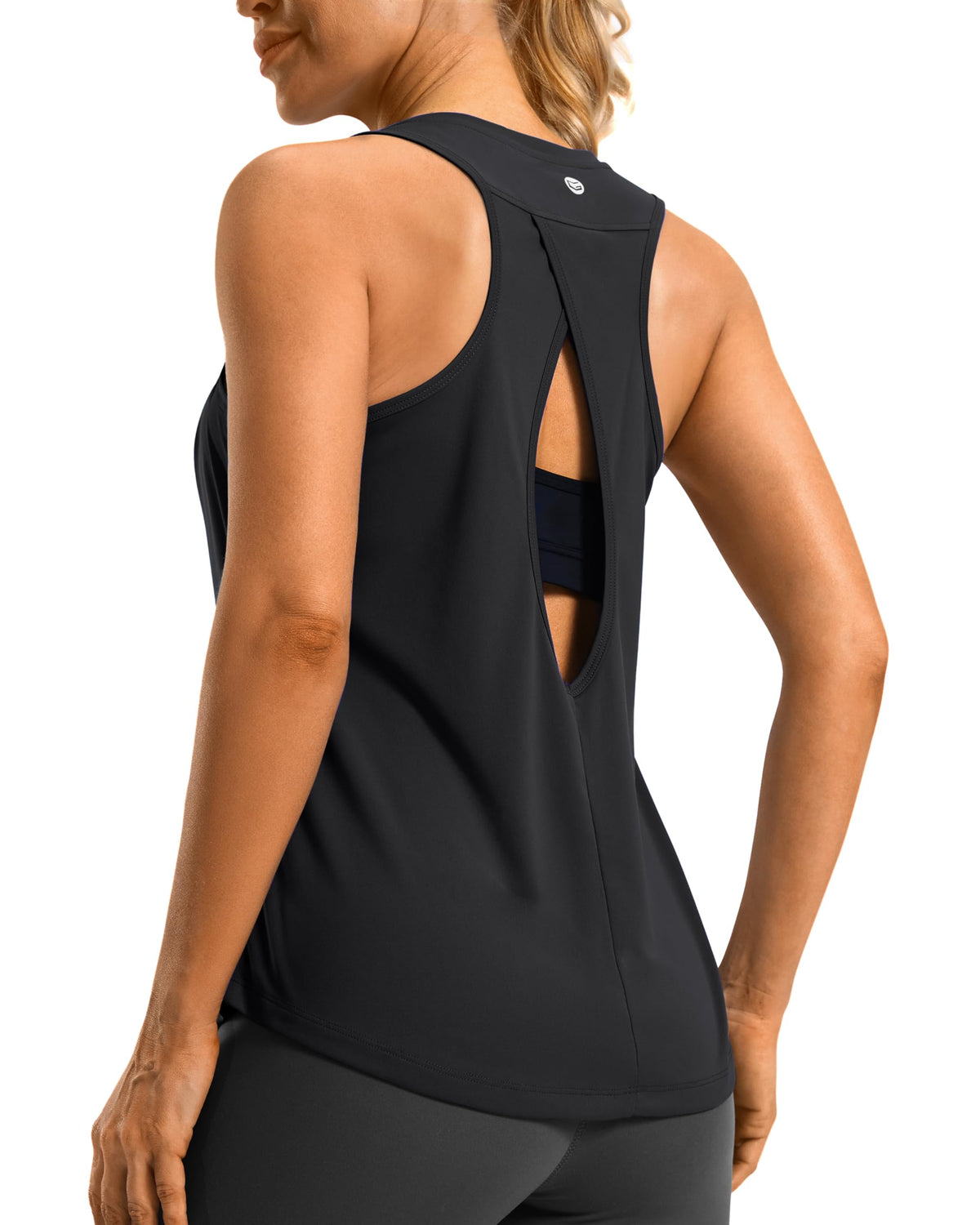 Women's Open-Back Workout Tank