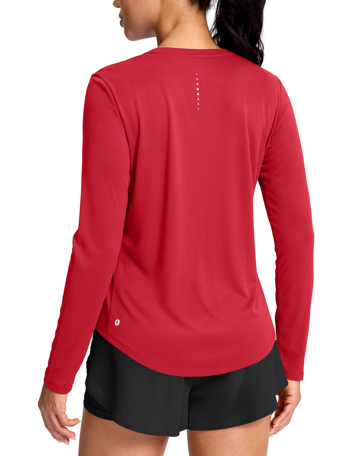 SANTINY Lightweight Long Sleeve Workout Tops for Women