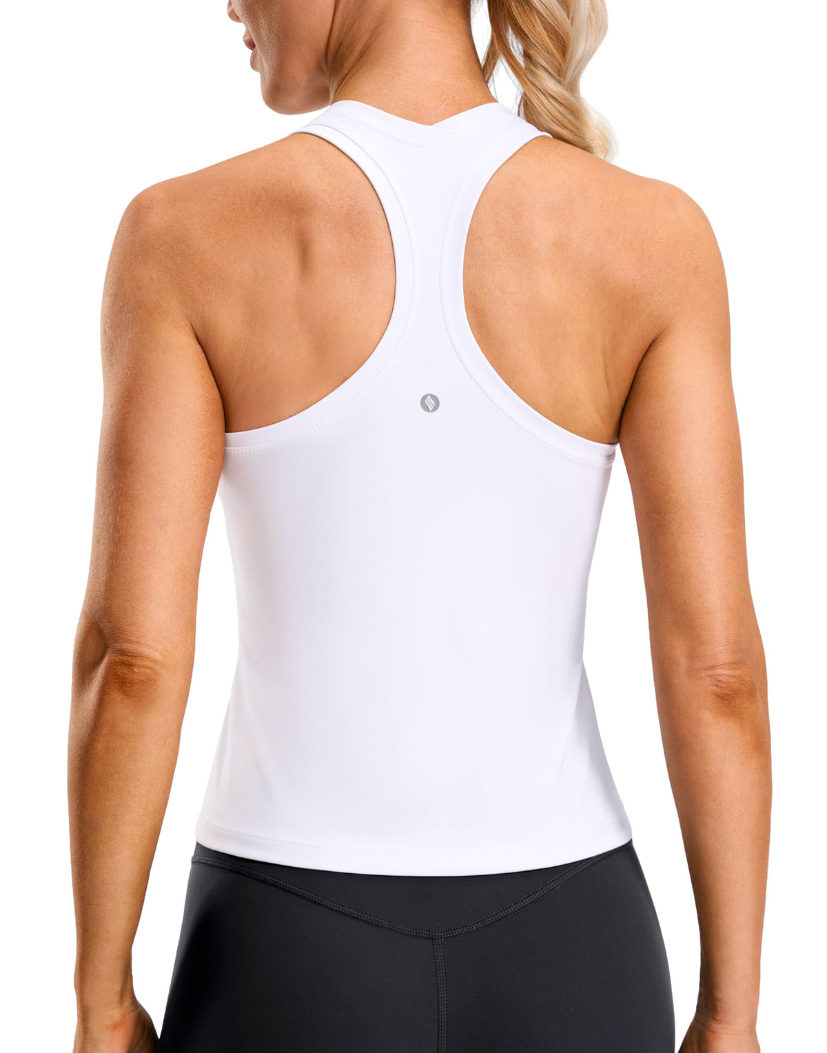SANTINY Women's Workout Tank Tops Racerback Gym Shirts