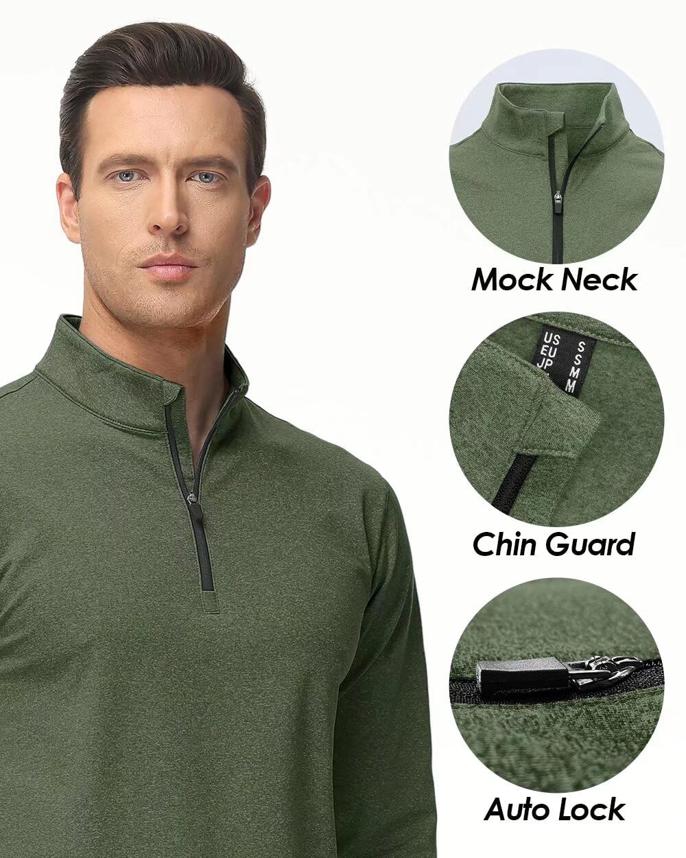 Men’s Fleece Quarter-Zip Pullover