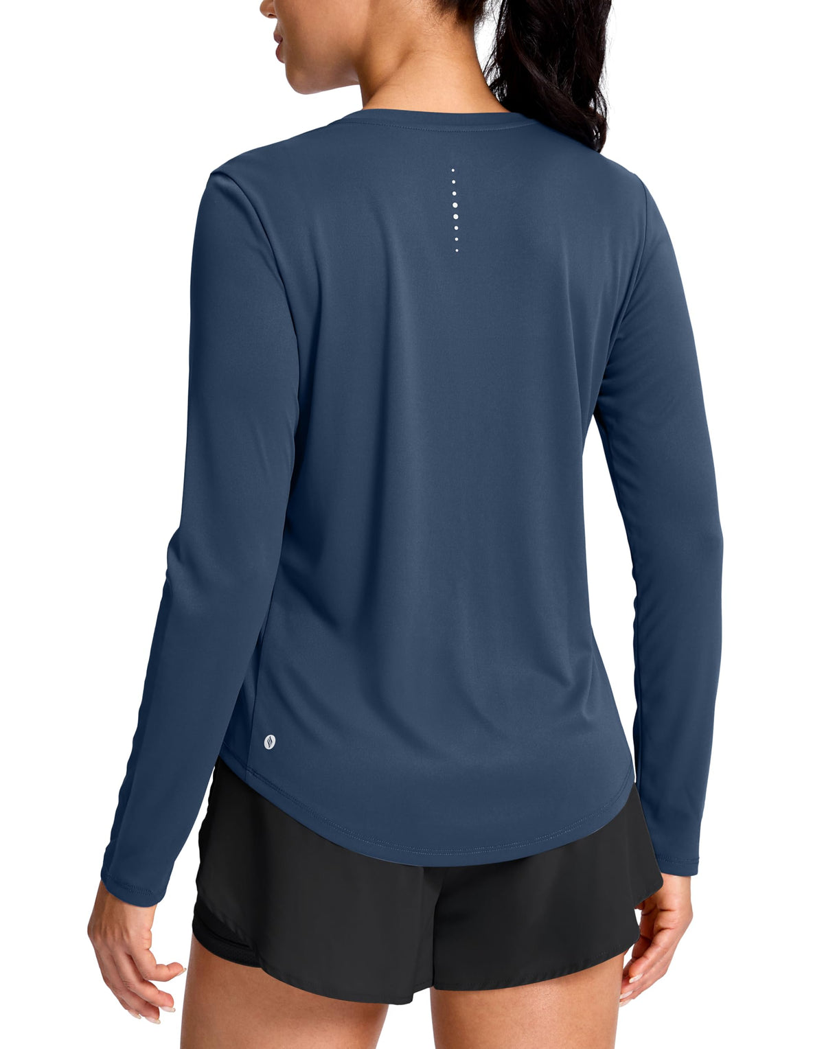 SANTINY Lightweight Long Sleeve Workout Tops for Women