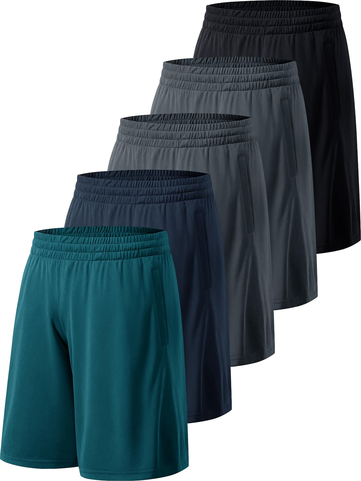Profectors Men's Athletic Shorts with Pockets Activewear Workout
