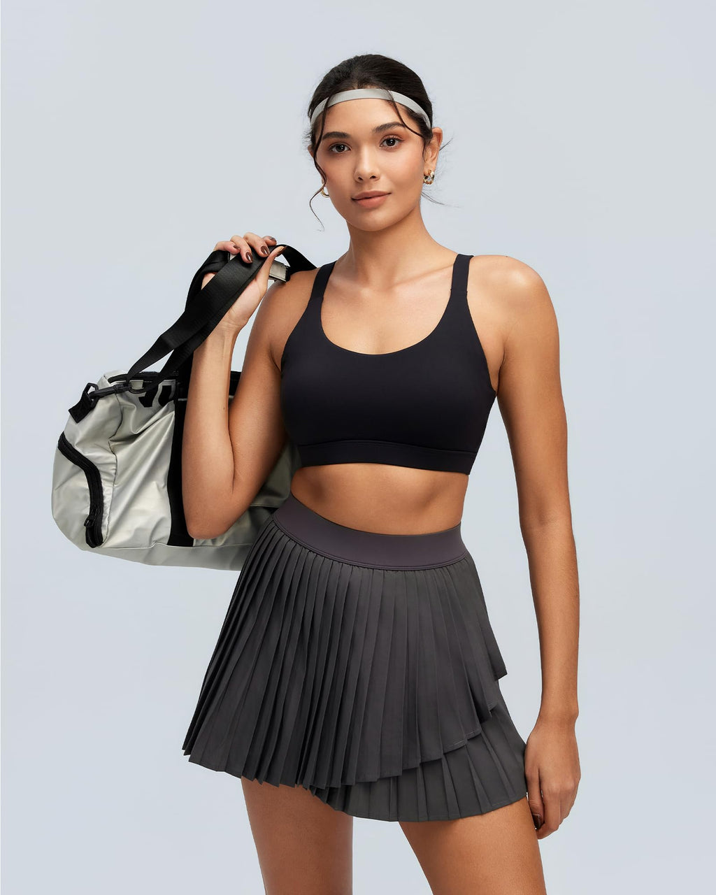 RUNNING GIRL Cloud-Soft V Back High Impact Sports Bras for Women