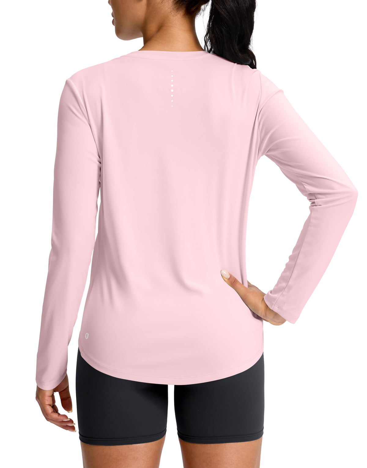 SANTINY Lightweight Long Sleeve Workout Tops for Women