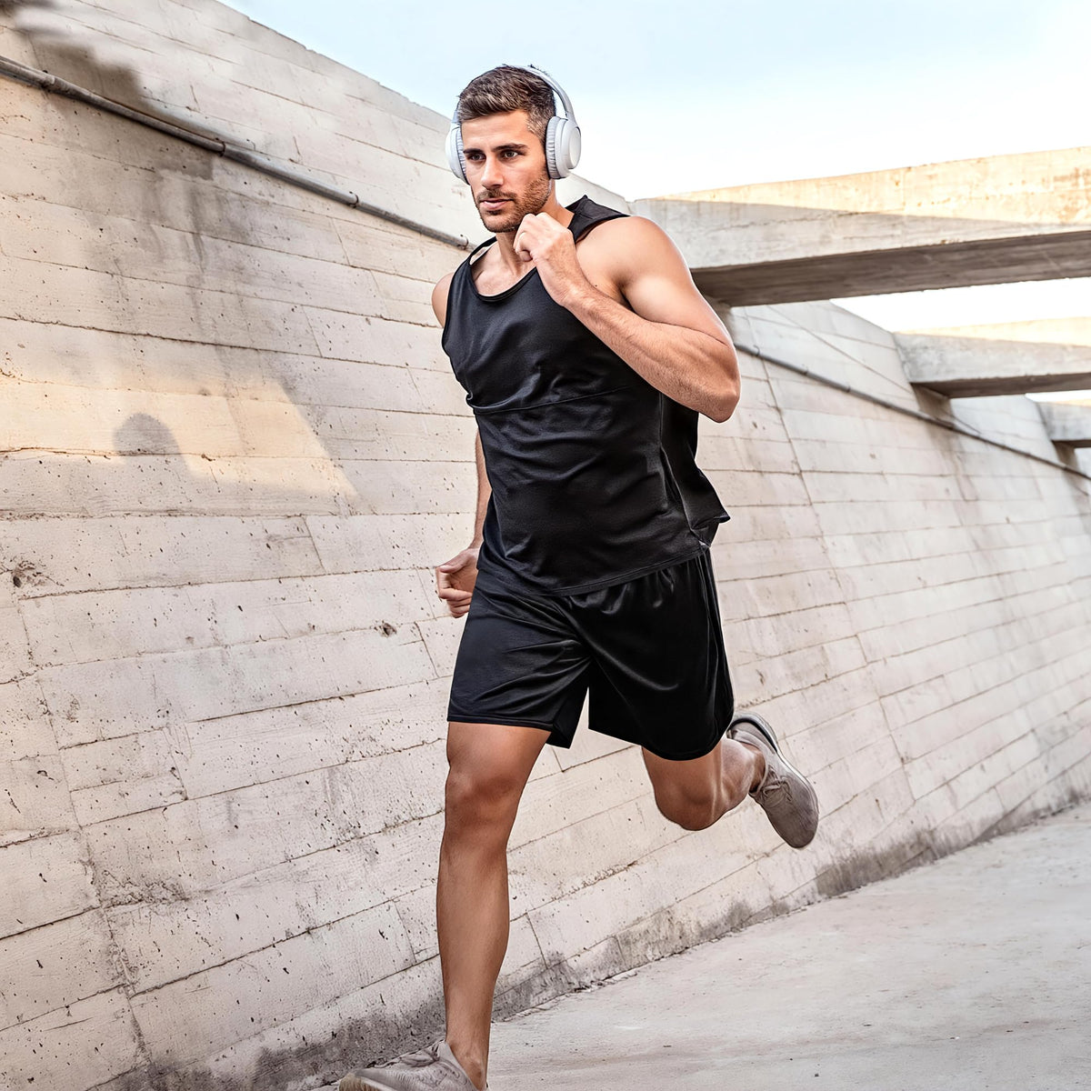 Profectors Men's Athletic Shorts with Pockets Activewear Workout