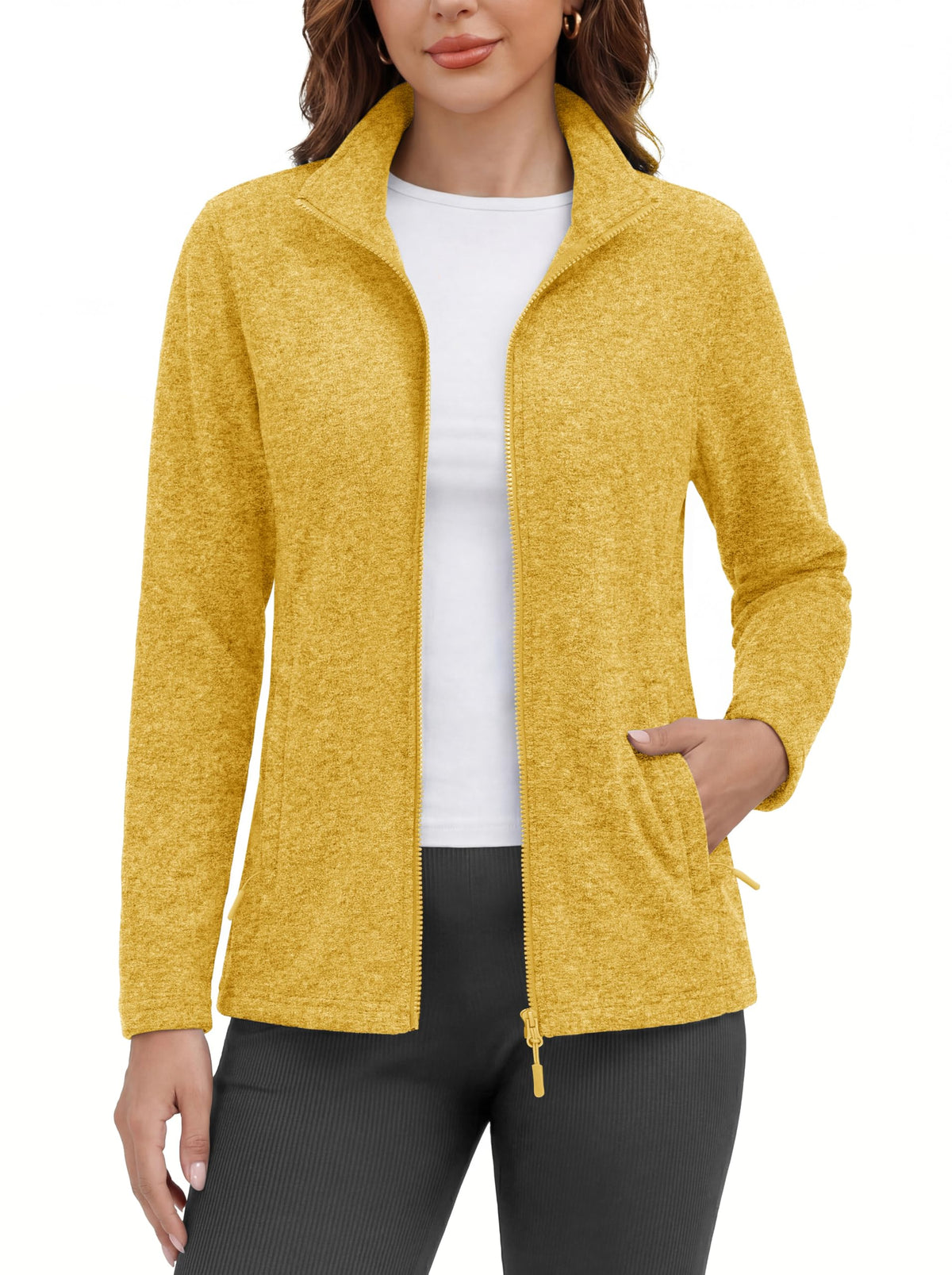 Women’s Lightweight Fleece Zip Jacket