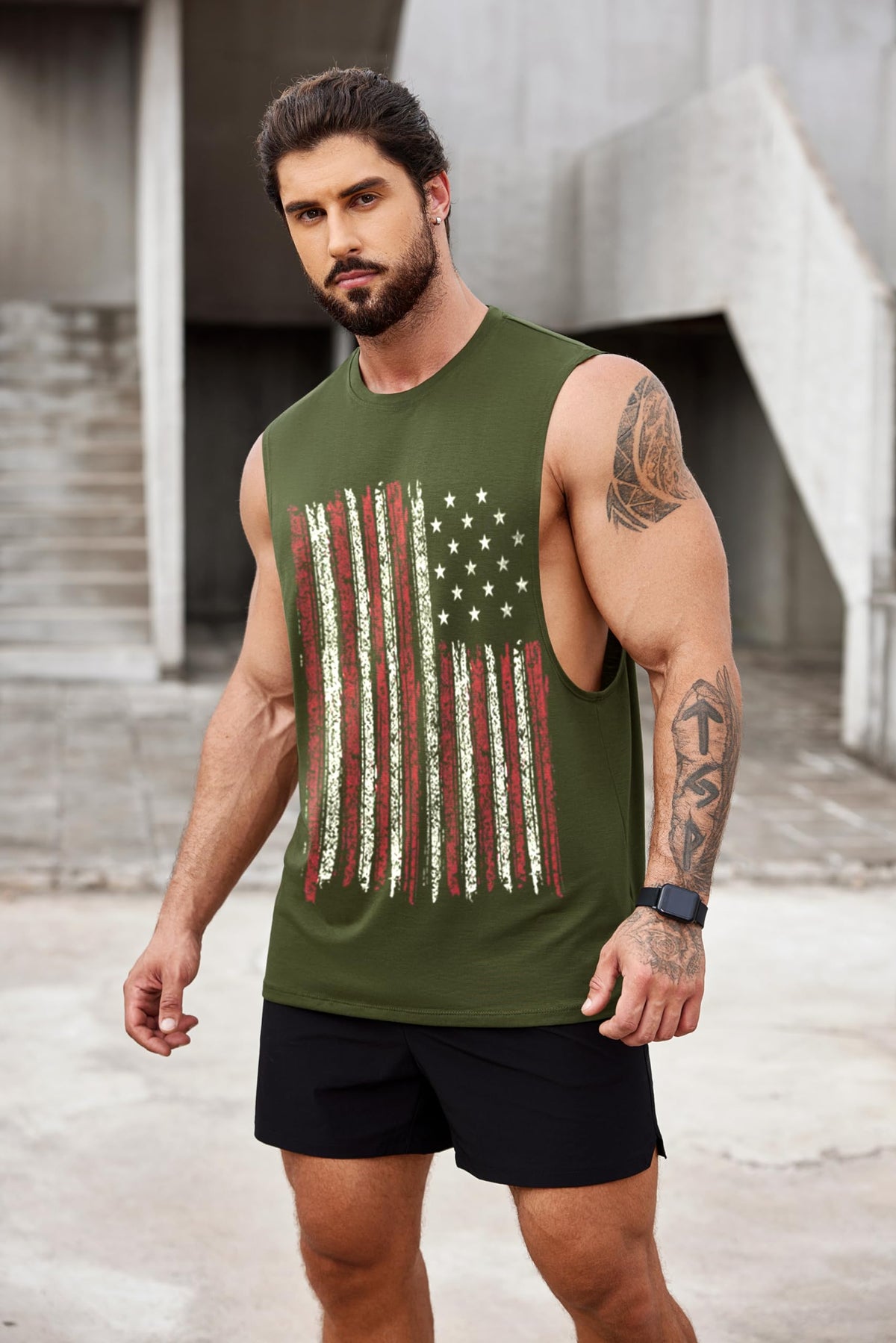 Men's Sleeveless Gym Tank