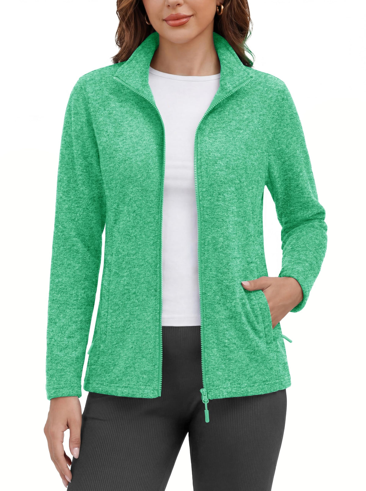 Women’s Lightweight Fleece Zip Jacket