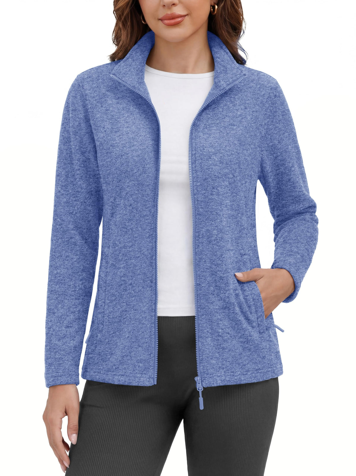 Women’s Lightweight Fleece Zip Jacket