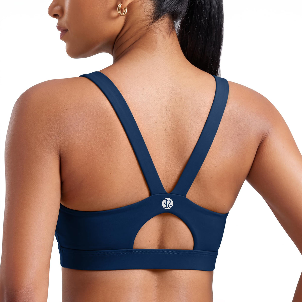 RUNNING GIRL Cloud-Soft V Back High Impact Sports Bras for Women