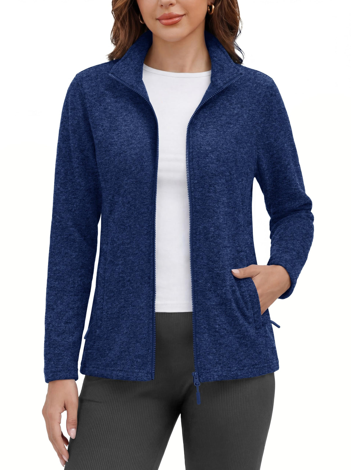 Women’s Lightweight Fleece Zip Jacket