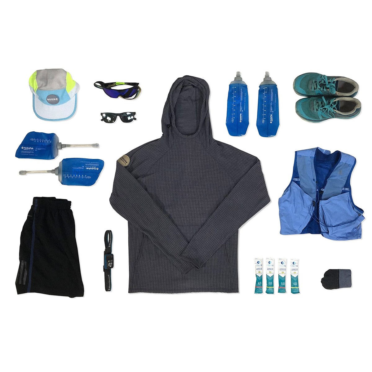 Men’s Lightweight Microgrid Fleece Hoodie