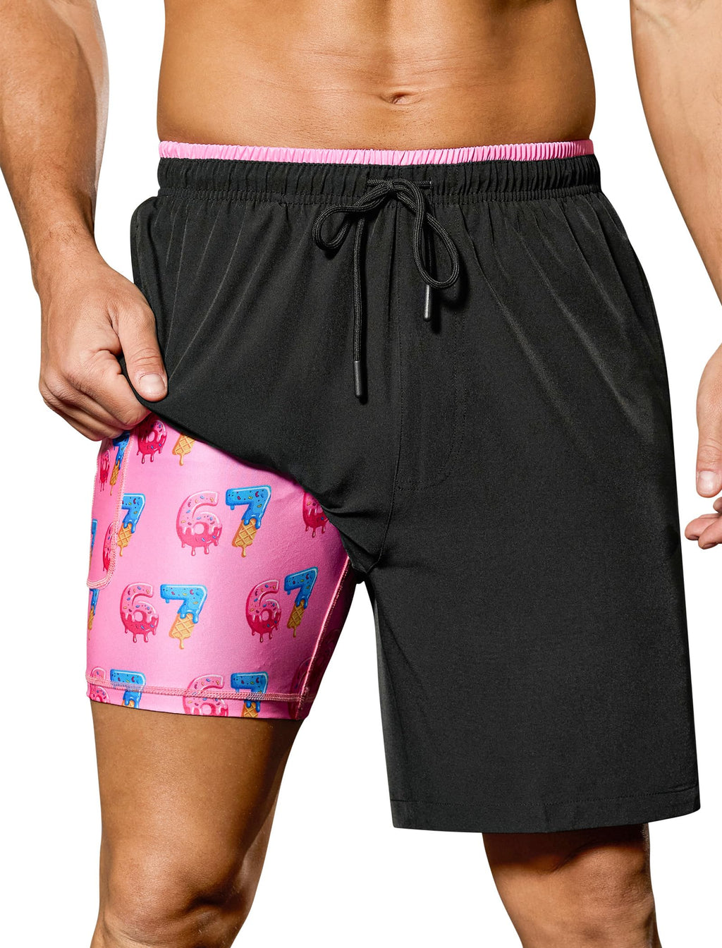 Men’s 2-in-1 Quick-Dry Running Shorts