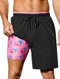 Men’s 2-in-1 Quick-Dry Running Shorts