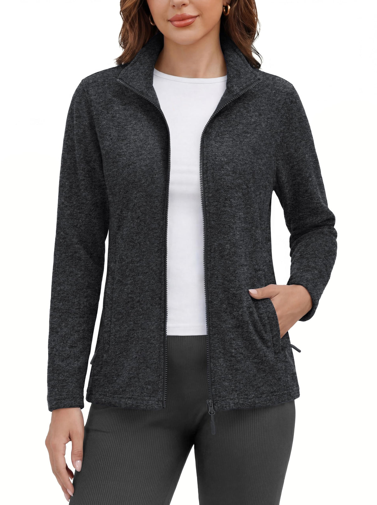 Women’s Lightweight Fleece Zip Jacket