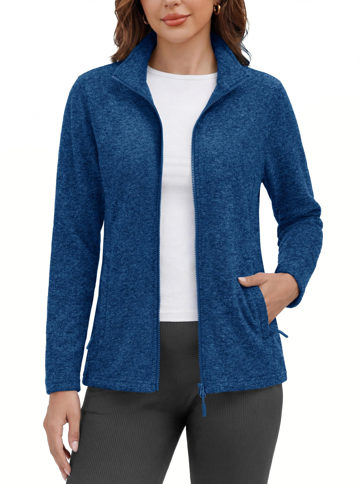 Women’s Lightweight Fleece Zip Jacket