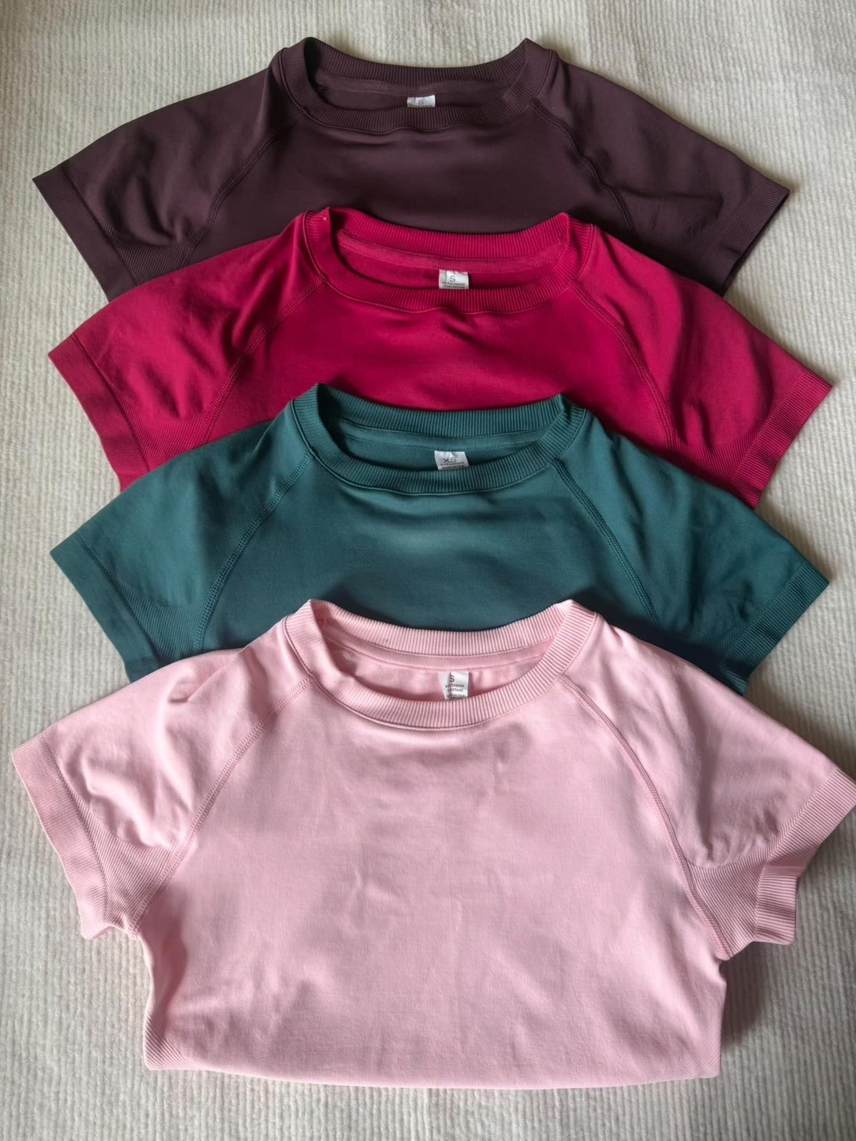 Women’s Seamless Cropped Workout Tee