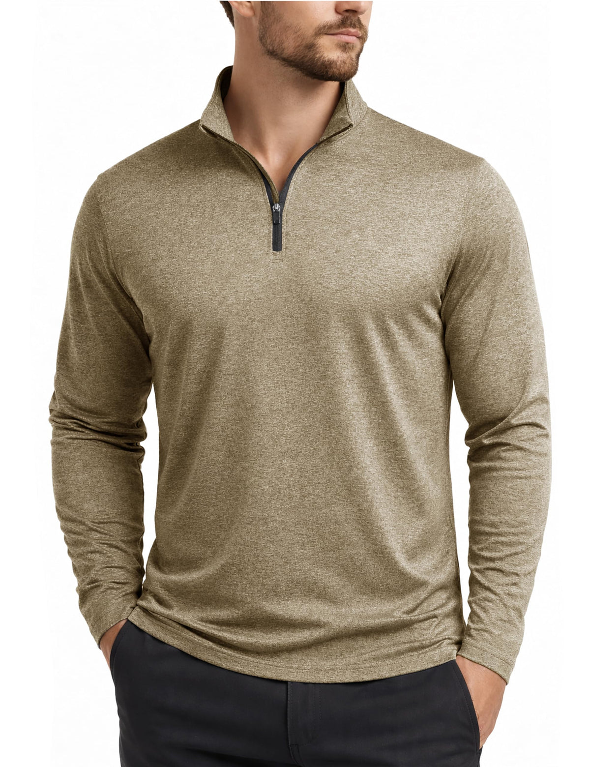 Men’s Fleece Quarter-Zip Pullover