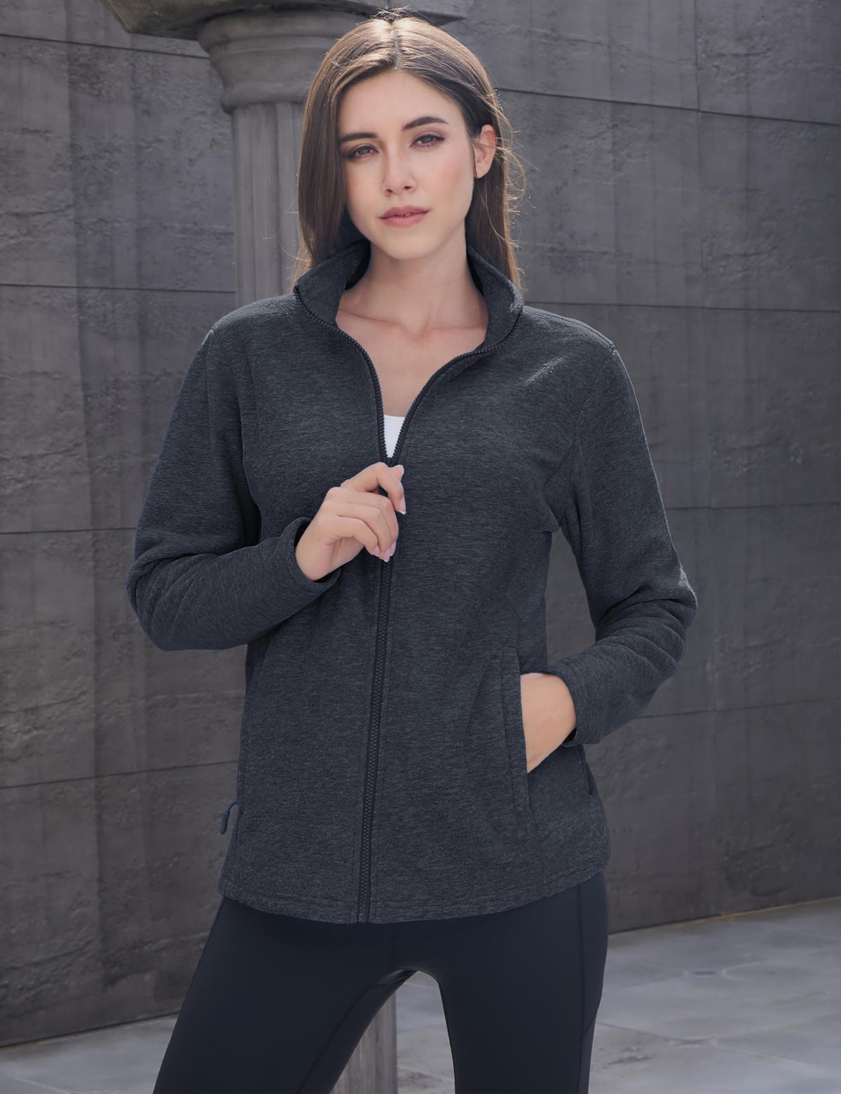 Women’s Lightweight Fleece Zip Jacket
