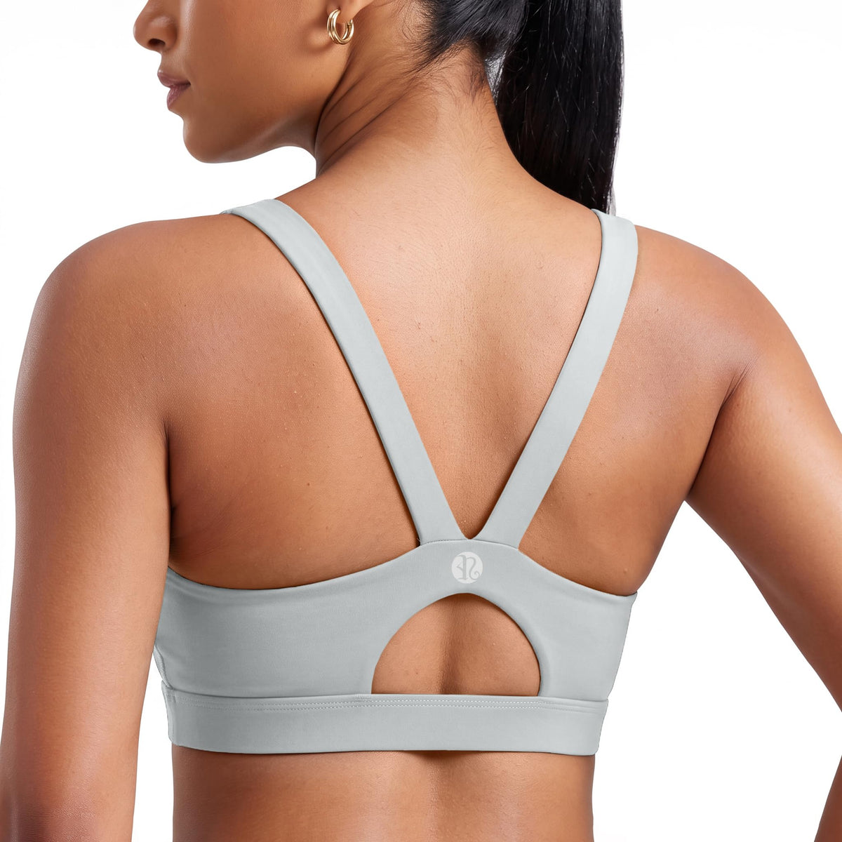 RUNNING GIRL Cloud-Soft V Back High Impact Sports Bras for Women