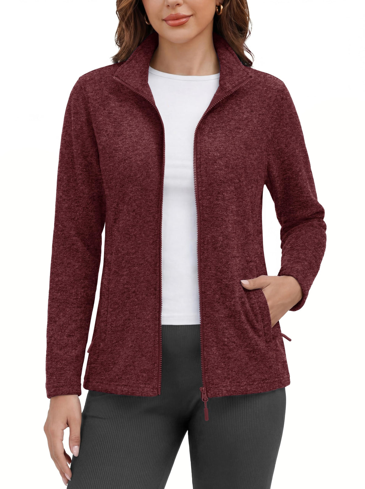 Women’s Lightweight Fleece Zip Jacket