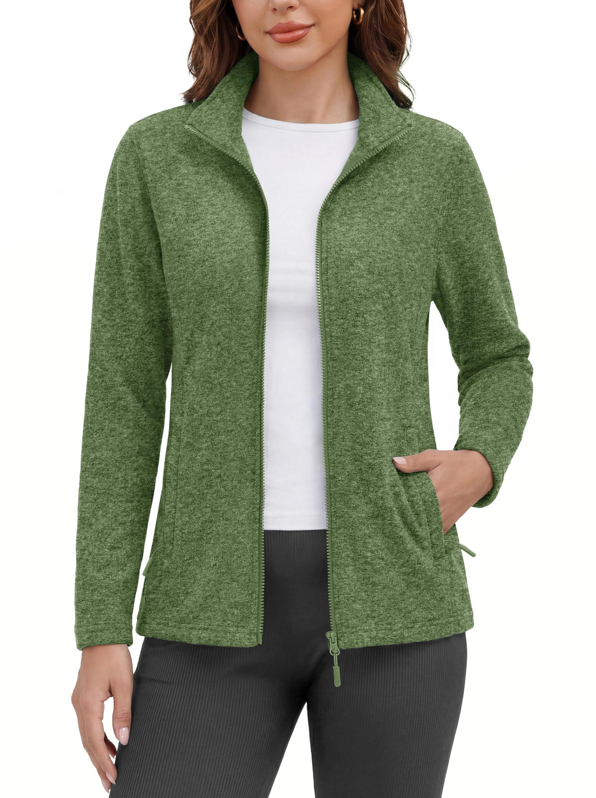 Women’s Lightweight Fleece Zip Jacket
