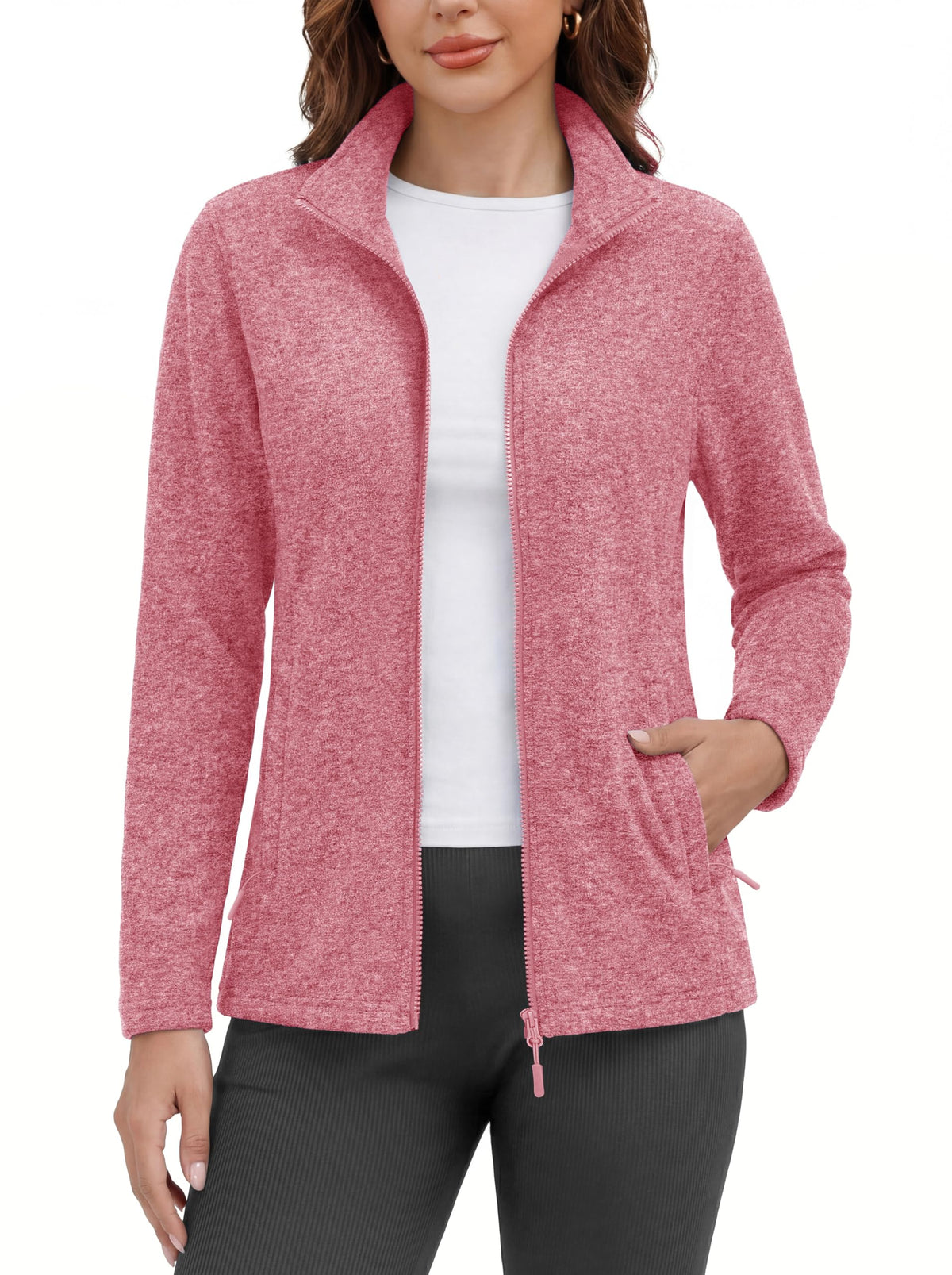 Women’s Lightweight Fleece Zip Jacket