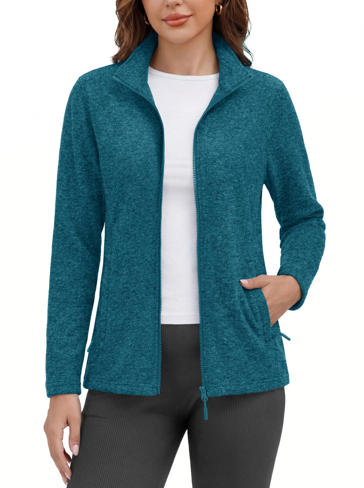 Women’s Lightweight Fleece Zip Jacket