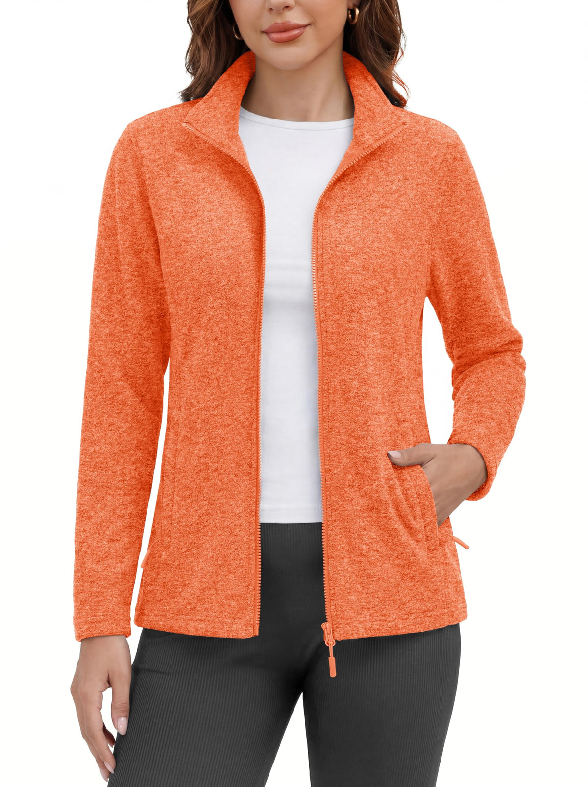 Women’s Lightweight Fleece Zip Jacket