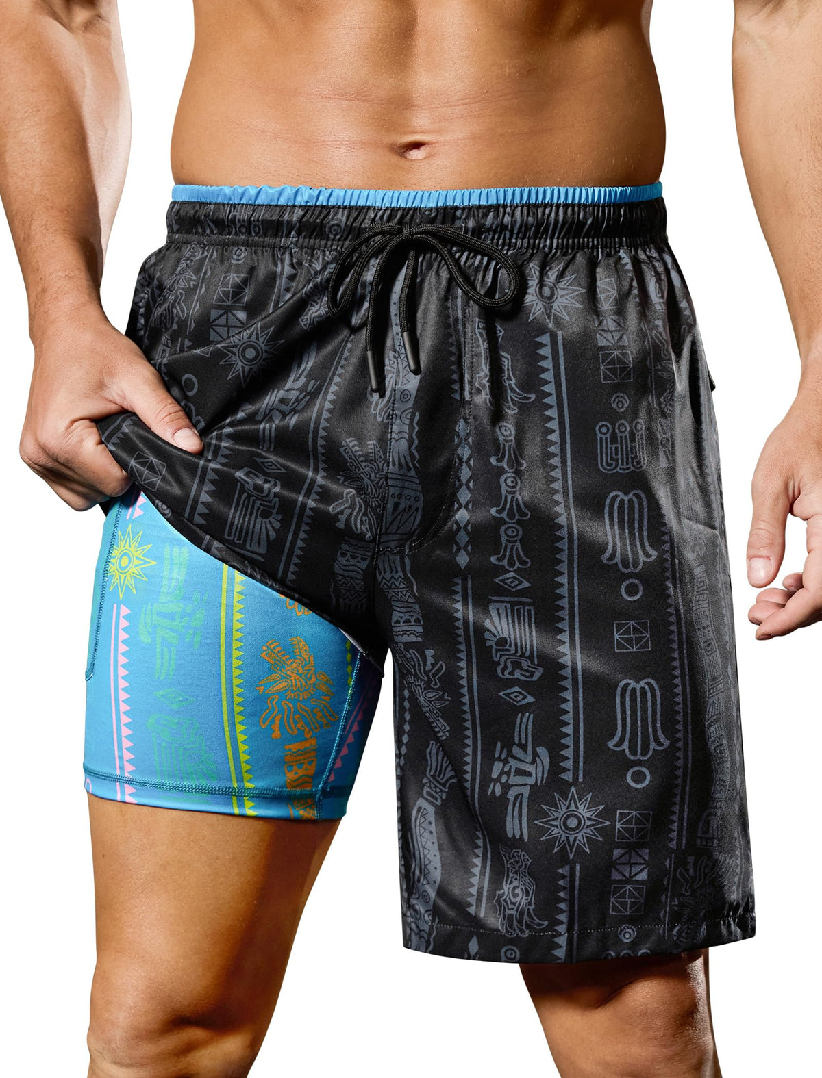 Men’s 2-in-1 Quick-Dry Running Shorts