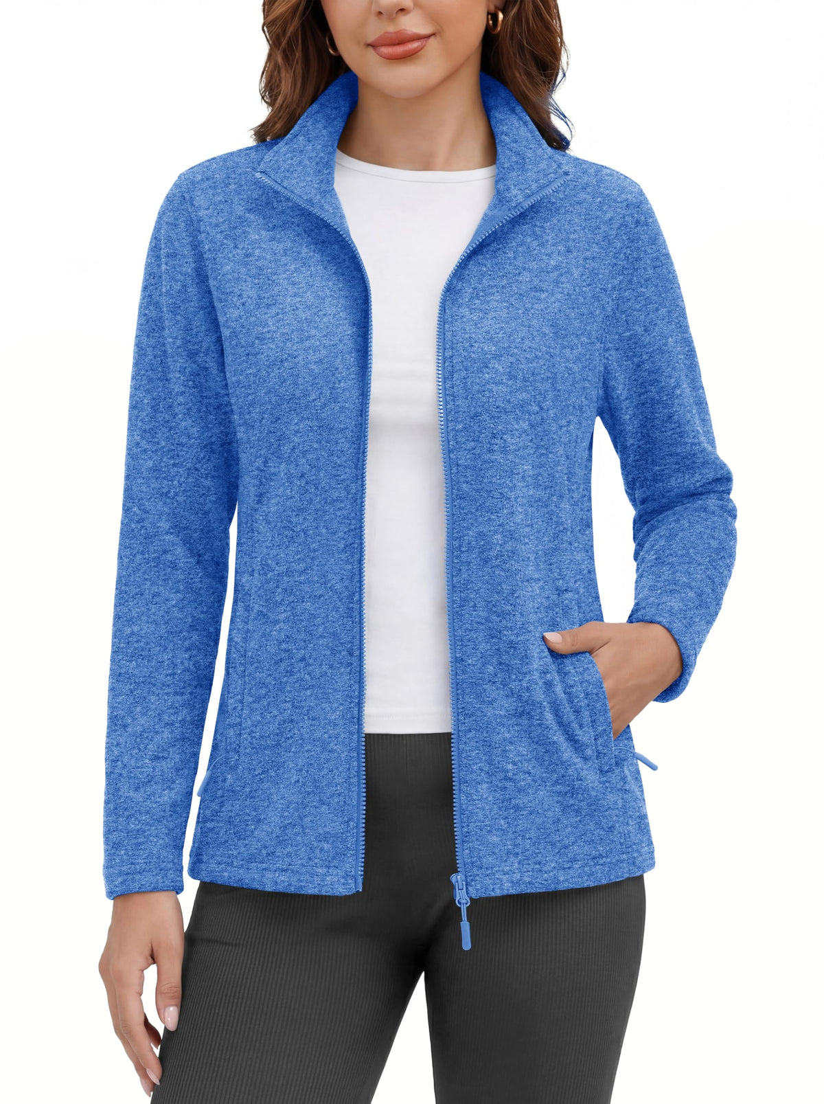 Women’s Lightweight Fleece Zip Jacket