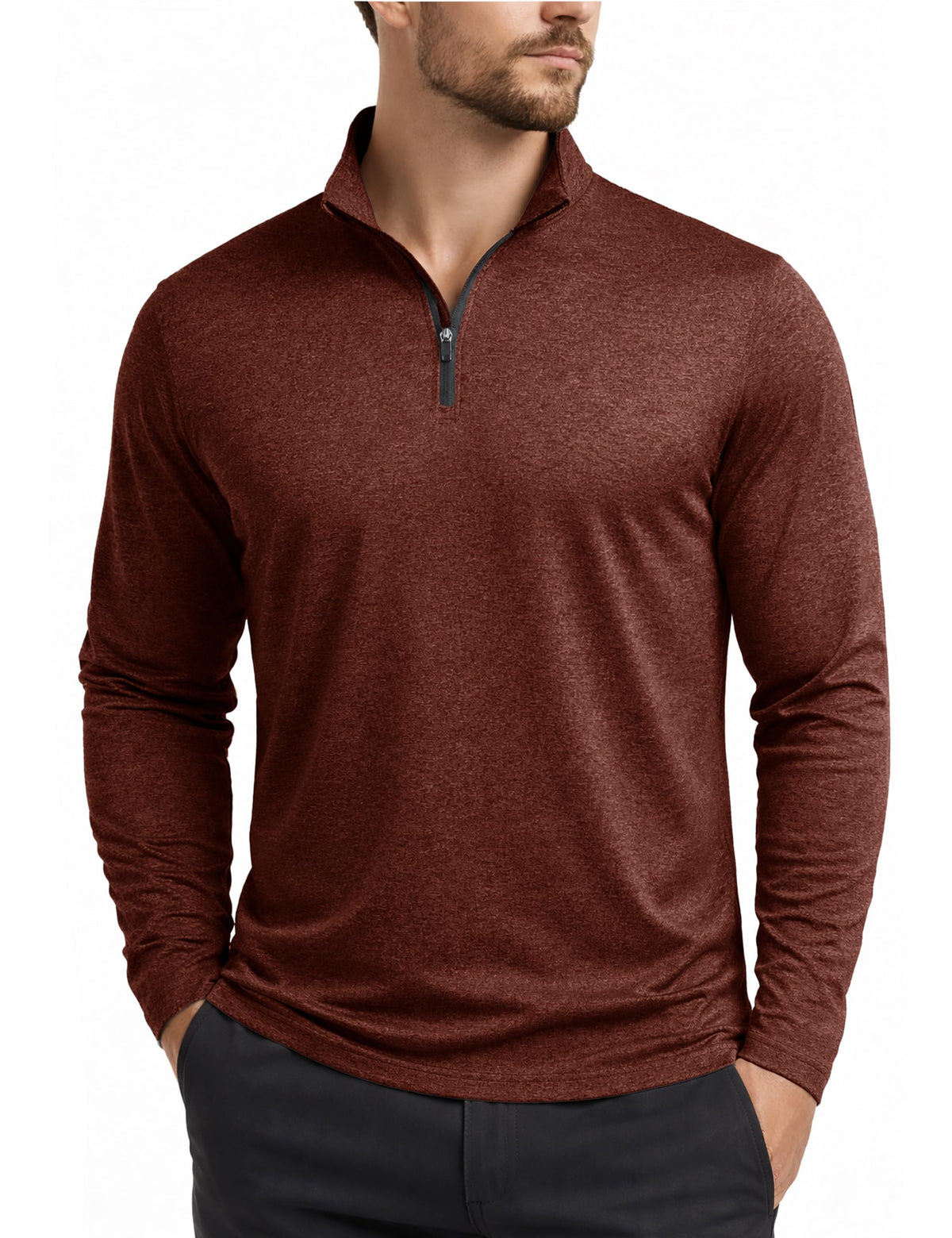 Men’s Fleece Quarter-Zip Pullover