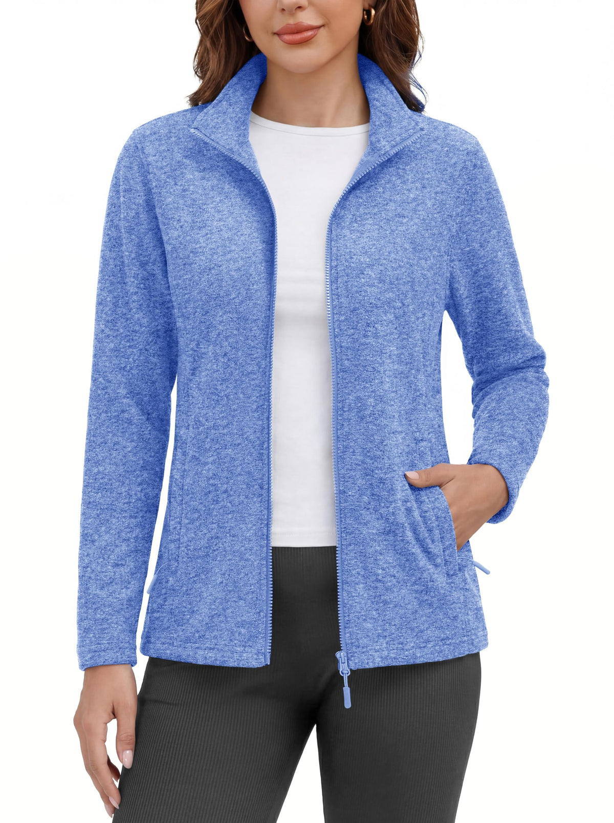 Women’s Lightweight Fleece Zip Jacket
